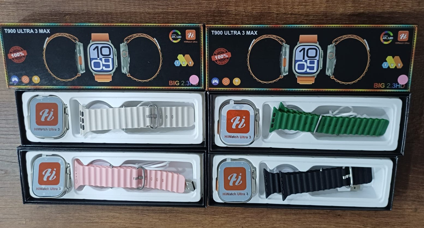SMARTWATCH T900 ULTRA 3 MAX